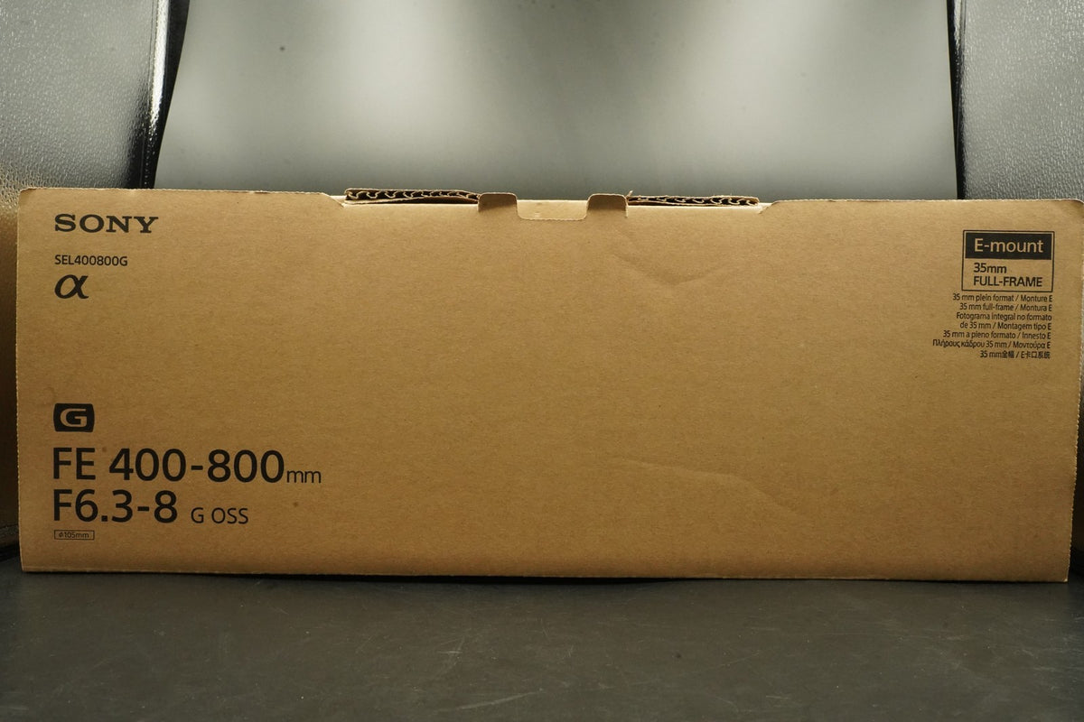 Sony FE 400-800mm f/6.3-8 G OSS SEL400800G Lens for Sony E-Mount #12262