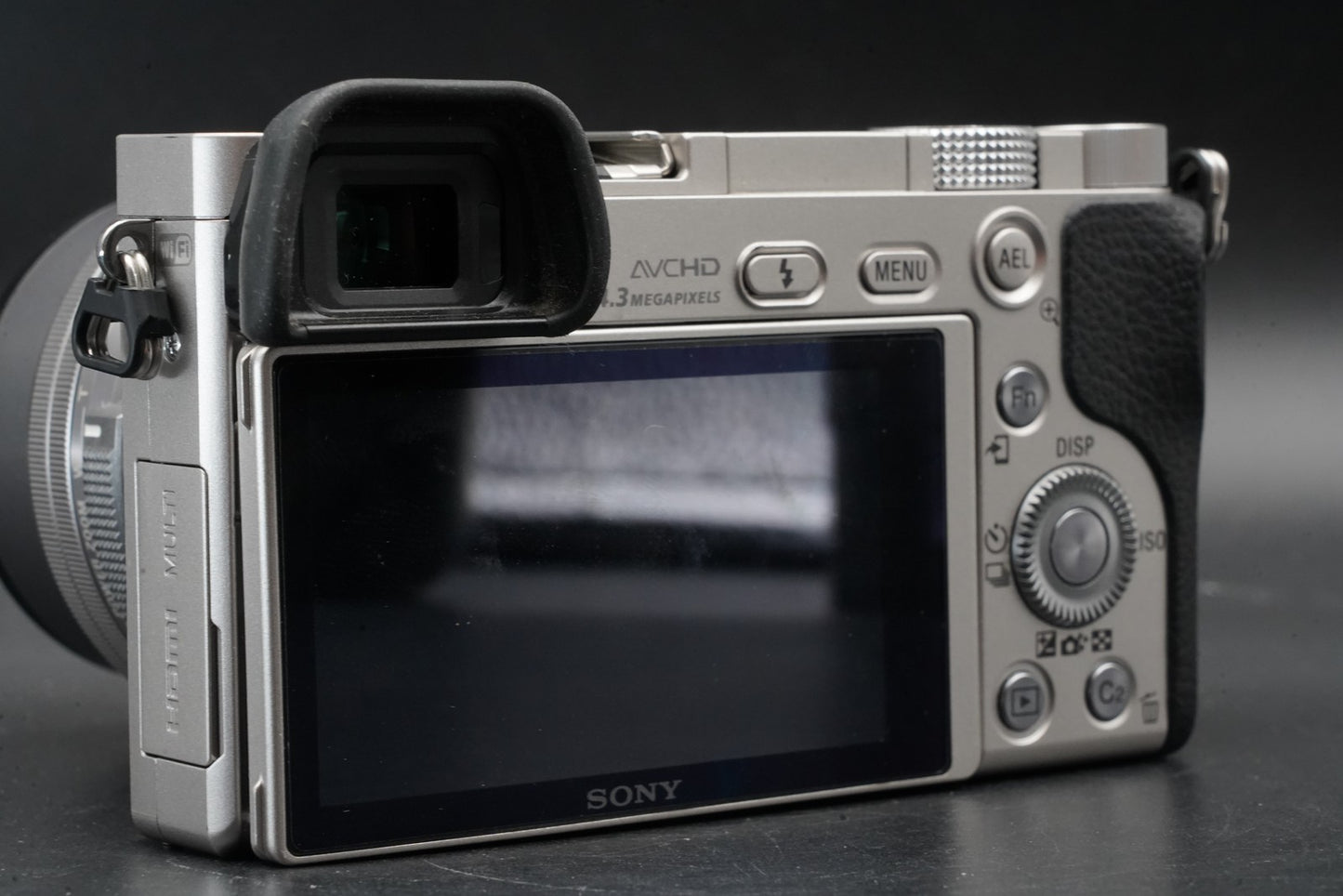 1761 cuts! Sony a6000 Digital Mirrorless Camera Silver w/ 16-50 + 55-210mm 11486