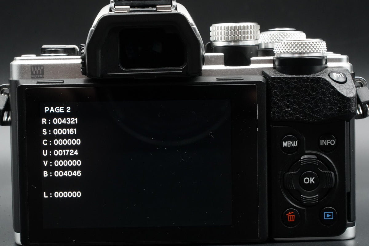 Olympus OM-D E-M10 Mark II 16.1MP Digital Camera Silver US STOCK #10438