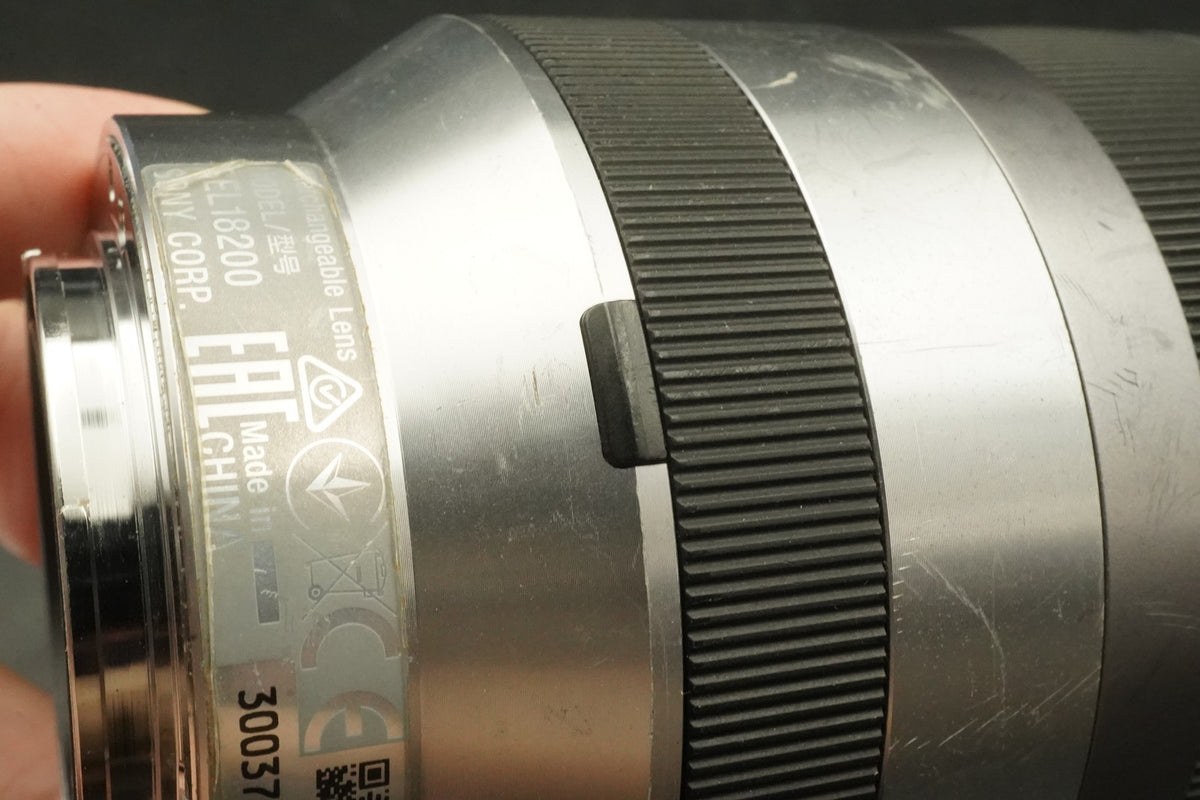 Sony E 18-200mm f/3.5-6.3 OSS Lens E Mount SEL18200 Silver #12037