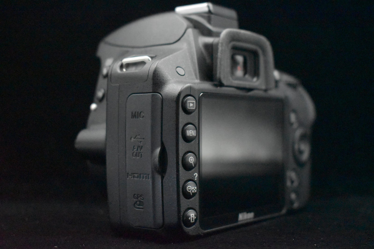 Nikon D3200 DSLR Digital Camera Black with Lens 3119 shots [] US STOCK #9335