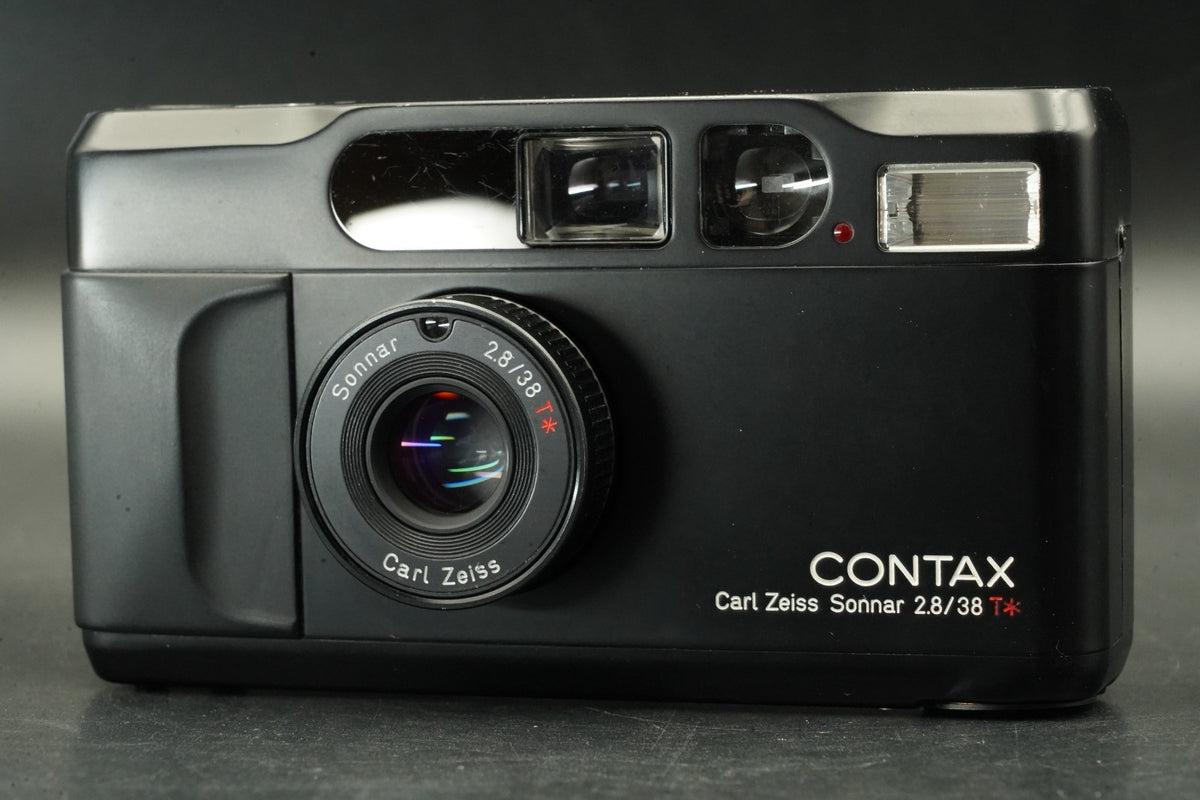 Contax T2 Titan Black 35mm Point & Shoot Film Camera #12166