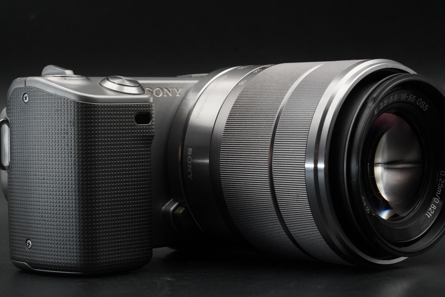 Sony Alpha NEX-5 Mirrorless Camera Bundle with Lens Silver US Duty Paid 10841