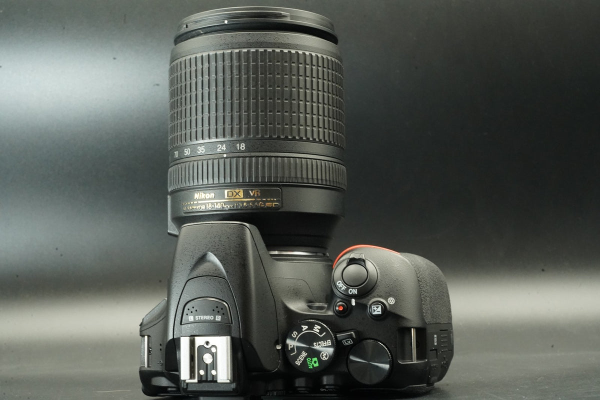 Nikon D5600 DSLR Camera w/ AF-S 18-140mm f/ 3.5-5.6 G ED VR -13671 cuts- #11854