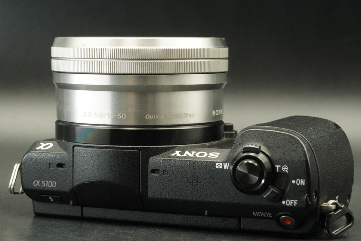 Sony Alpha a5100 Mirrorless Digital Camera w/ Lens Black -31000 cuts- #12535