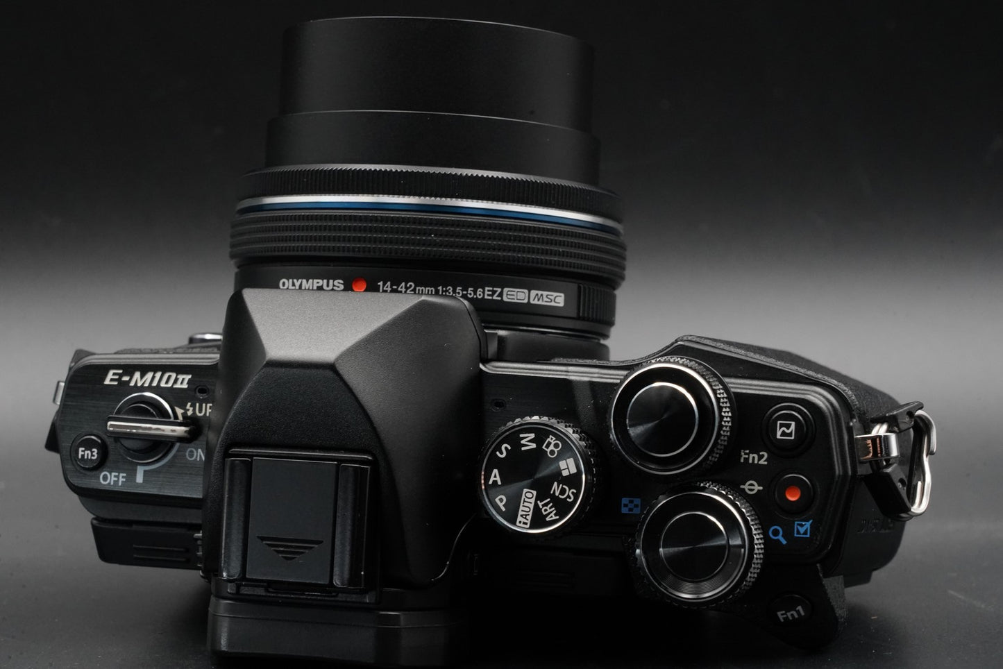 Olympus OM-D E-M10 Mark II 16.1MP Digital Camera Black w/ 2 Lens 10750