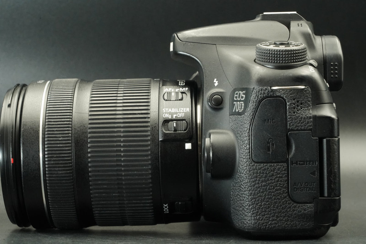Canon EOS 70D DSLR Digital SLR Camera with EF-S 18-135mm Lens US STOCK #11870