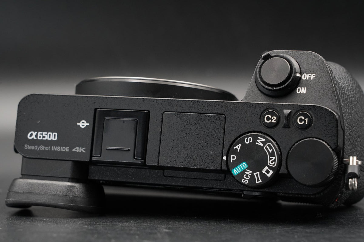 Sony a6500 24.2MP Digital Camera Black -47033 cuts- #12163