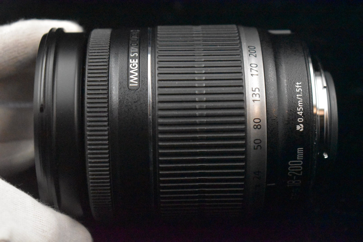 [US Duty Paid] Canon EF-S 18-200mm f/3.5-5.6 IS Wide Angle Zoom AF Lens 8783