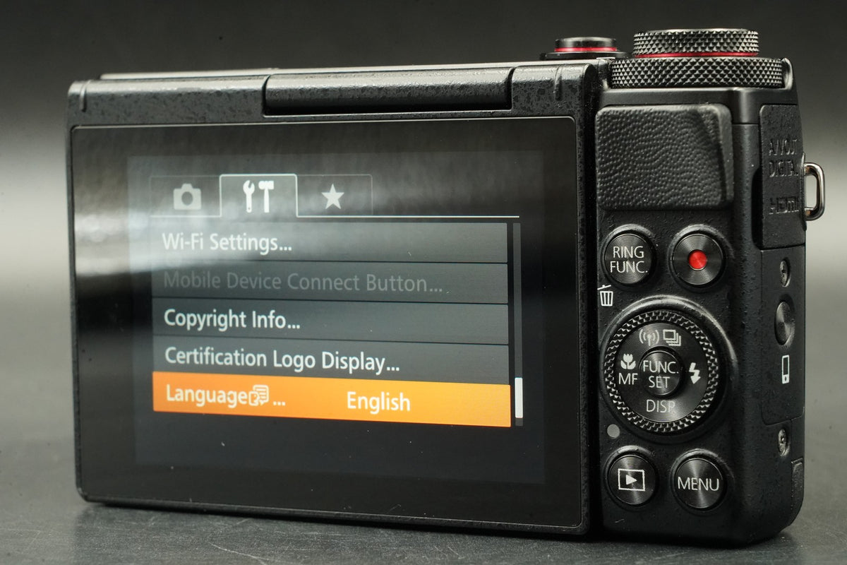 Canon PowerShot G7 X Optical Zoom 4.2x 20.2MP #12291