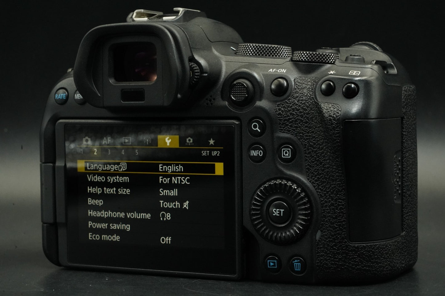 2384 cuts!! Canon EOS R6 20.1MP Mirrorless Camera US DUTY PAID 11660