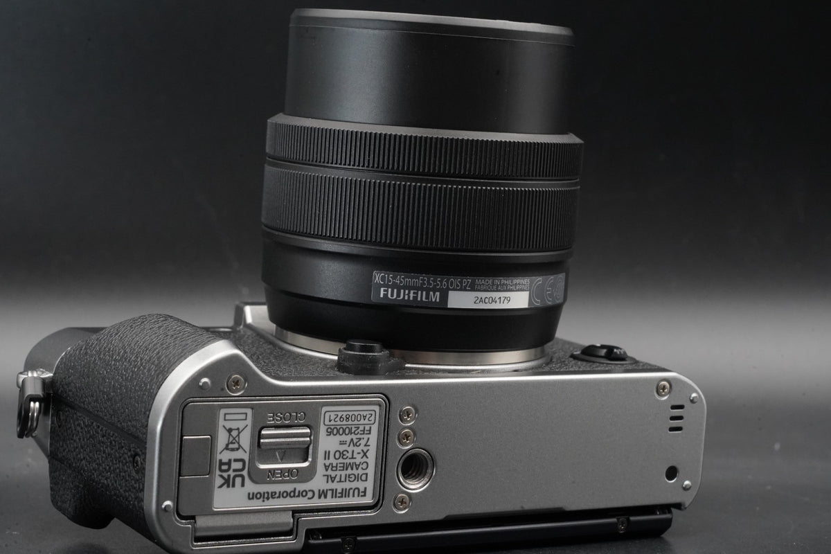 FUJIFILM X-T30 II / XC15-45mmF3.5-5.6 OIS PZ Lens Kit Silver -9264 cuts- #11360