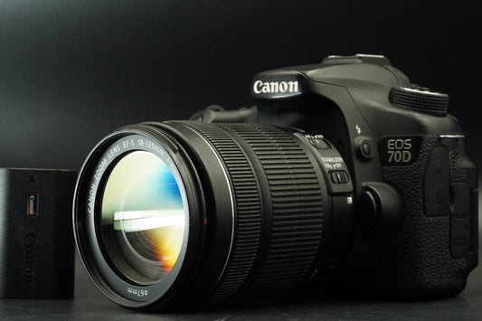 Canon EOS 70D DSLR Digital SLR Camera with EF-S 18-135mm Lens US STOCK #11870