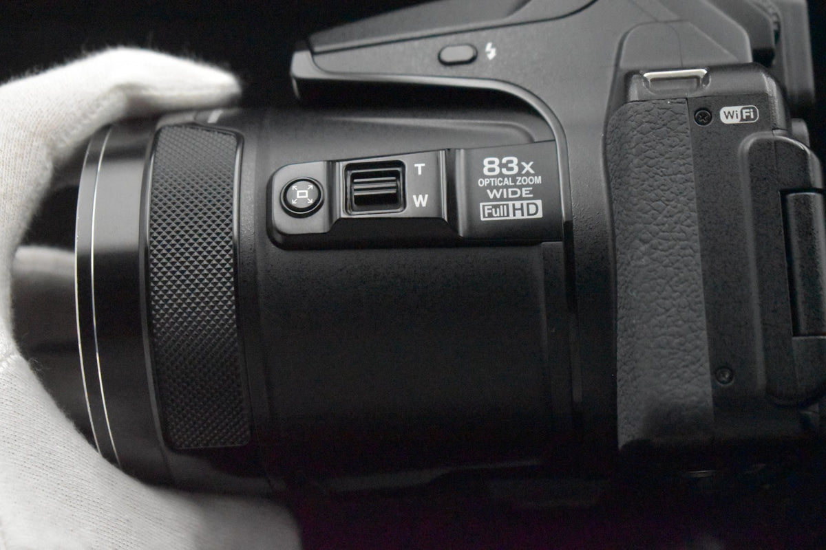 Nikon Coolpix P900 Black Point and Shoot Super Zoom Camera US STOCK #8666
