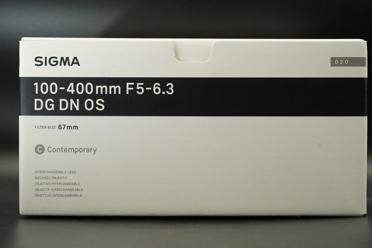 SIGMA 100-400mm F/5-6.3 DG DN OS Contemporary Lens Sony E #12074