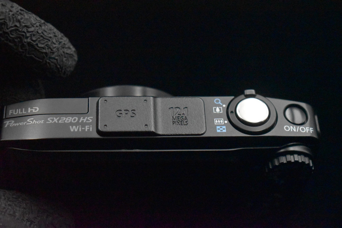 [US Duty Paid] Canon PowerShot SX280 HS Black 12.1MP Digital Camera 9478