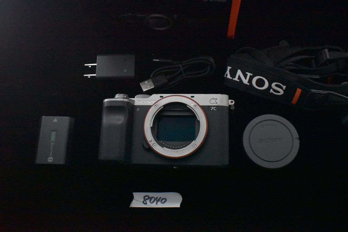Sony A7C Silver ILCE-7C Mirrorless Digital Camera US Duty Paid 8040