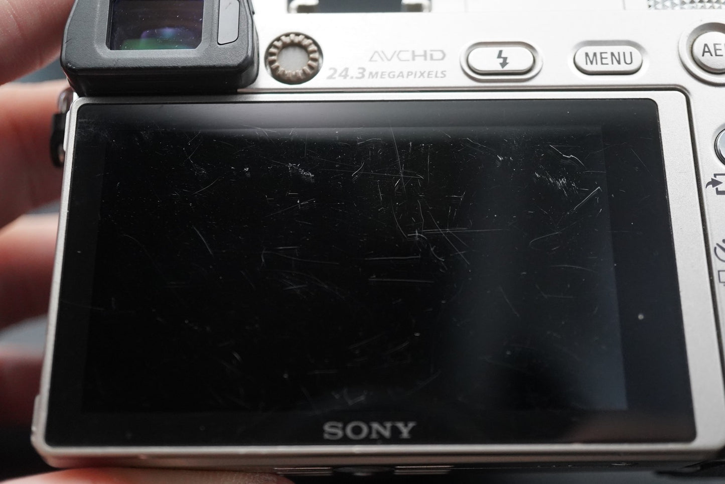 Sony a6000 Digital Mirrorless Camera with Lens Silver US Duty Paid 11456
