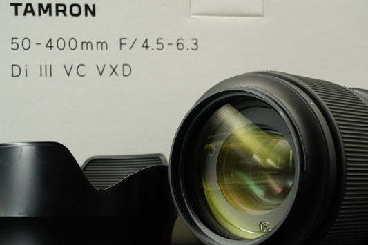 Tamron 50-400mm f/4.5-6.3 Di III VC VXD A067 pour objectif Sony E mount...