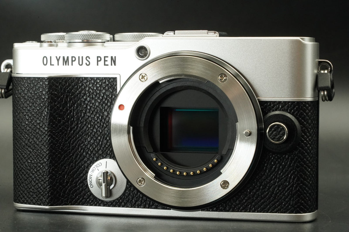 OLYMPUS PEN E-P7 Digital Camera Body Silver -347 cuts- #11893