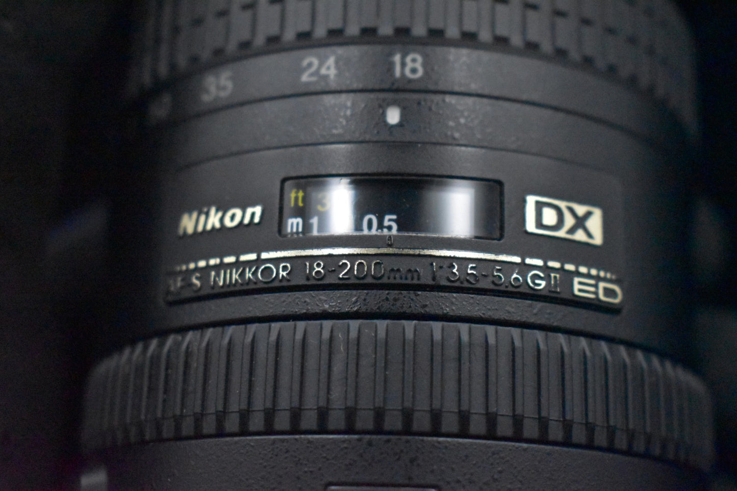 Nikon AF-S DX 18-200mm f/3.5-5.6 G ED VR II Lens US Duty Paid 9264