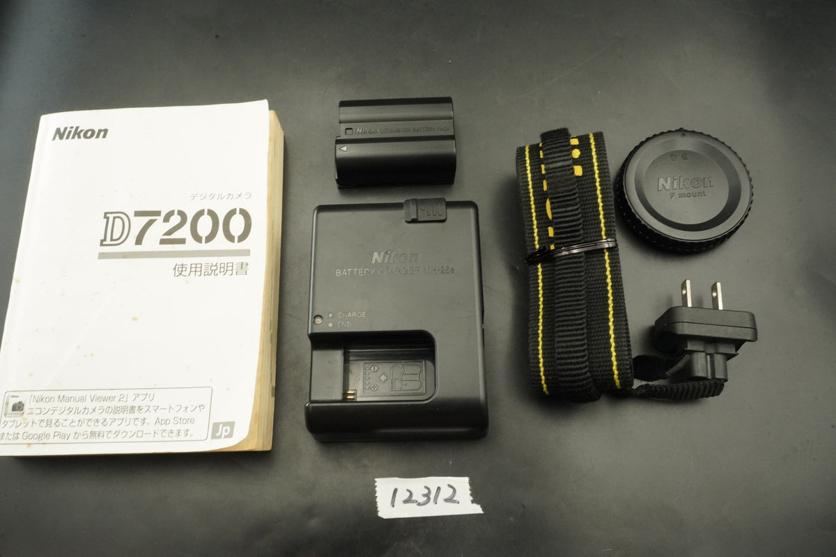 Nikon D7200 24.2 MP Digital SLR Camera Body Only -41439 cuts- US STOCK #12312
