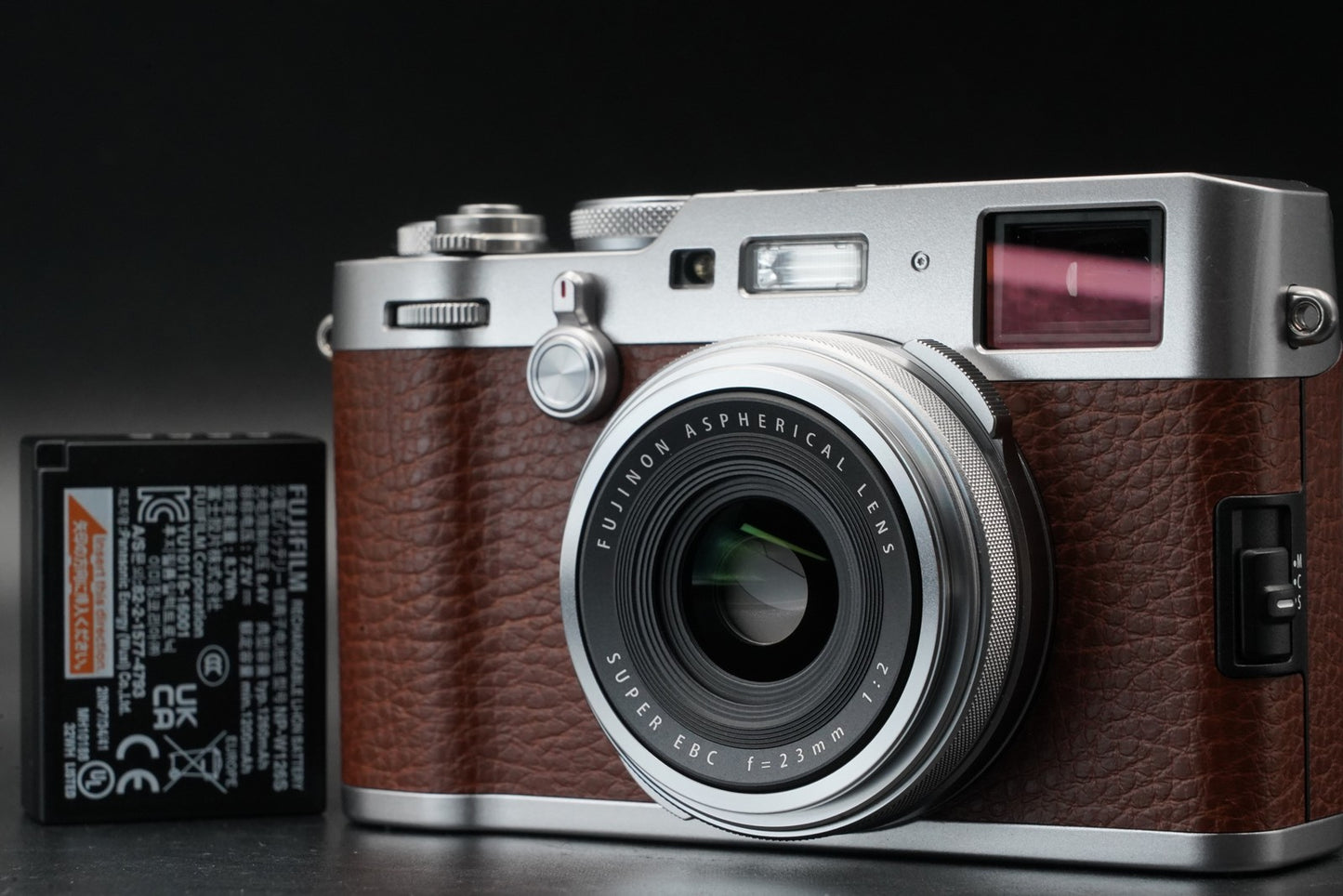 Fujifilm X100F 24.3MP Digital Camera Brown -10100 cuts- US STOCK #10892