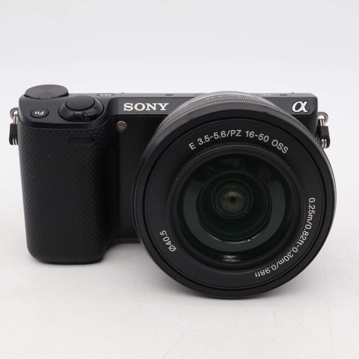 Sony Alpha NEX-5R Digital Camera Black 16-50mm Lens English OK -1226cut- #11953