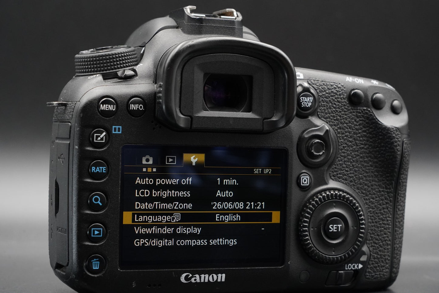 Canon EOS 7D Mark II DSLR Digital SLR Video Camera Used US Duty Paid 10796