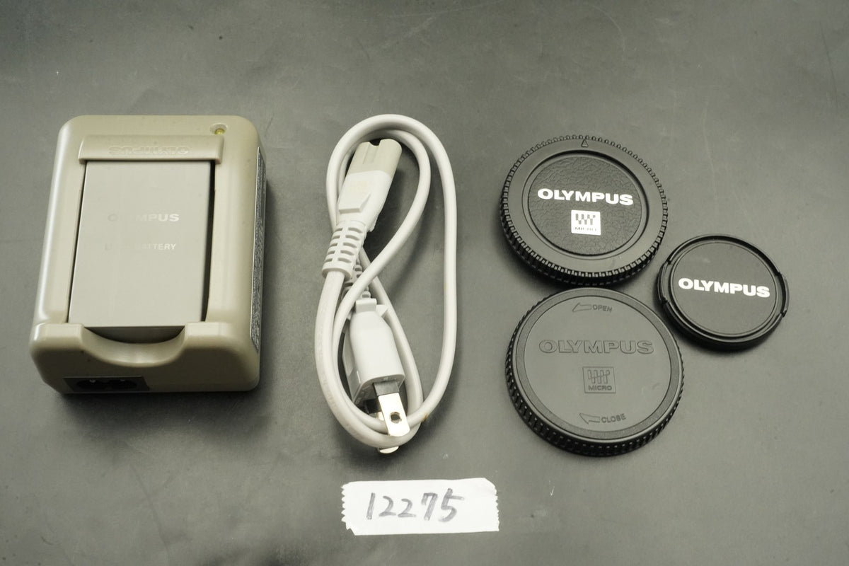 Olympus OM-D E-M10 16.1MP SLR Silver w/ 2 Lens -772 cuts- #12275