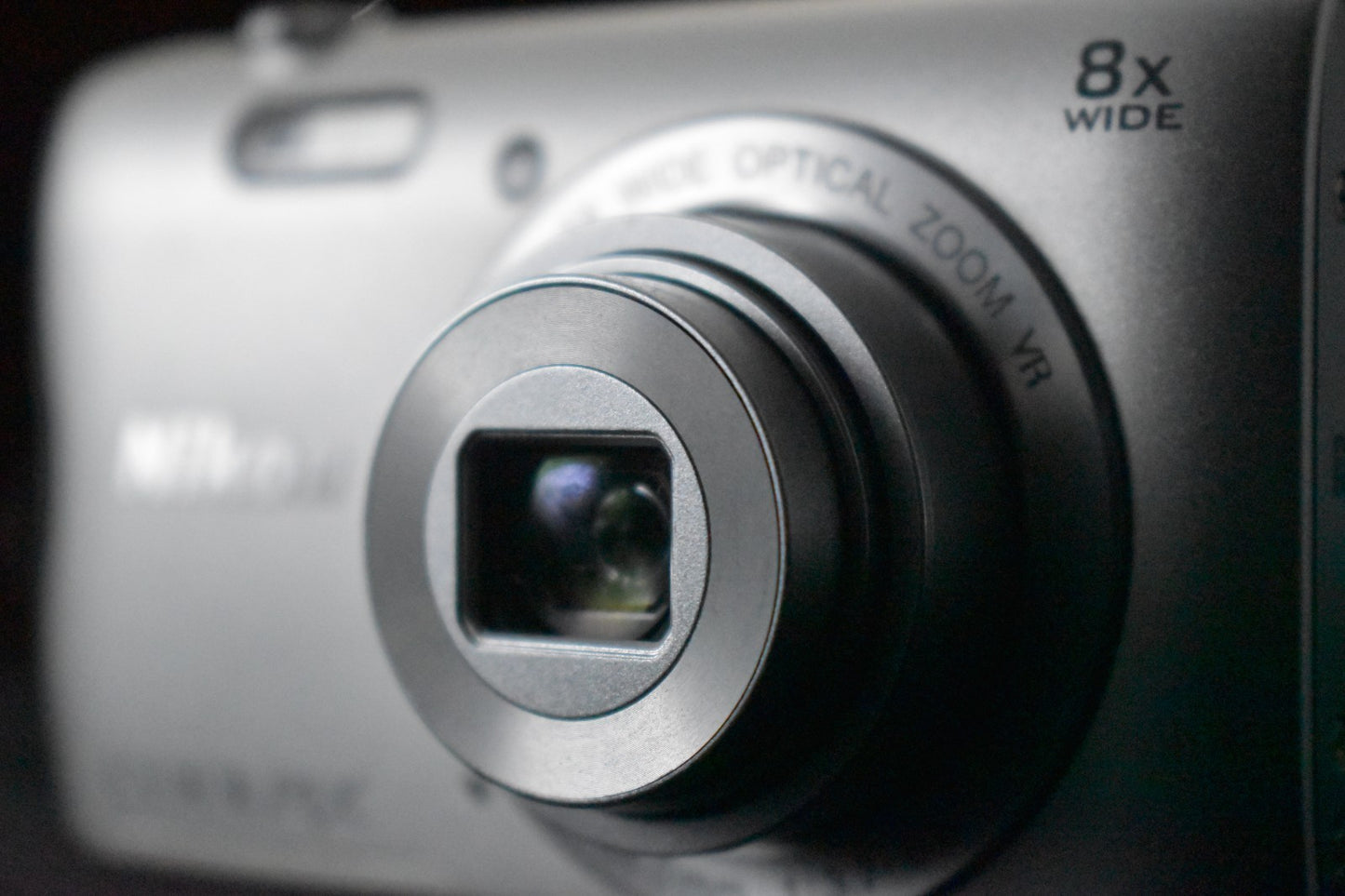 [US Duty Paid] Nikon Digital Camera Coolpix A300 Silver WiFi 8.0x Zoom 7283