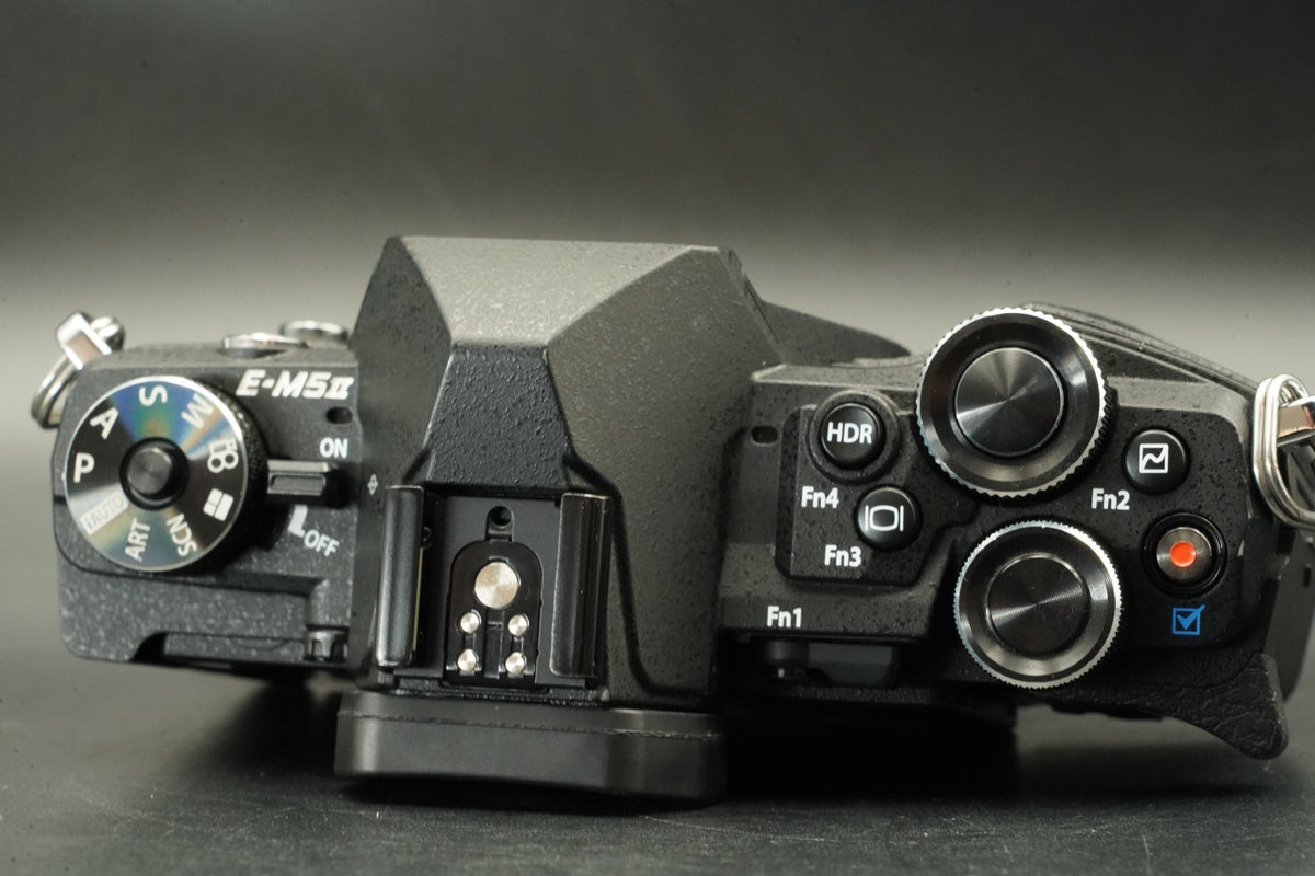 Olympus OM-D E-M5 Mark II 16.1MP Digital SLR Camera Black -10687 cuts- #11902