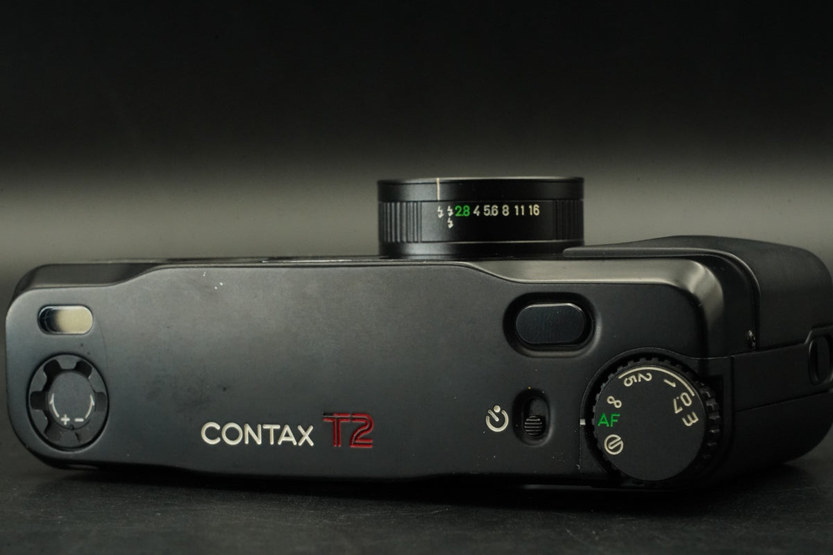 Contax T2 Titan Black 35mm Point & Shoot Film Camera #12166