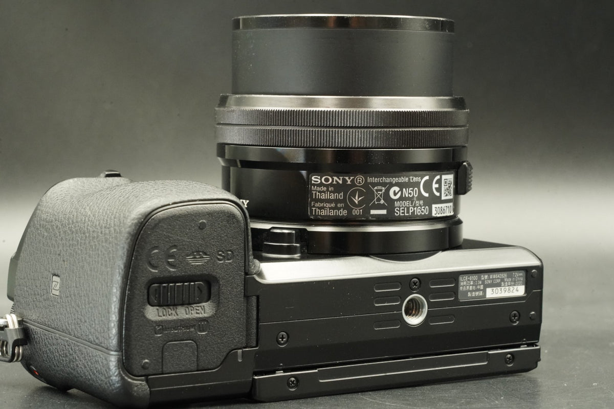 Sony Alpha a6100 ILCE-6100 Digital Camera -30050 cuts- US STOCK #11875