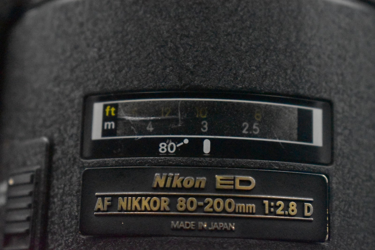 NIKON AF NIKKOR 80-200mm F/2.8D ED Zoom Telephoto Lens US Duty Paid 9359