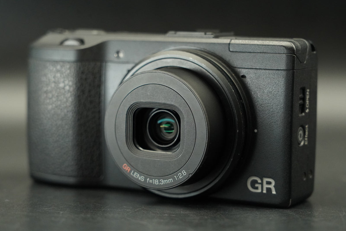 RICOH GR 16.2MP Digital Compact Camera Black JAPAN #12242