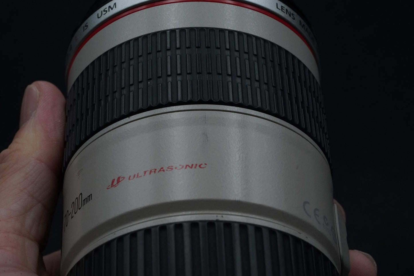 Canon EF 70-200mm F/4 L IS USM Telephoto Lens US STOCK #10930