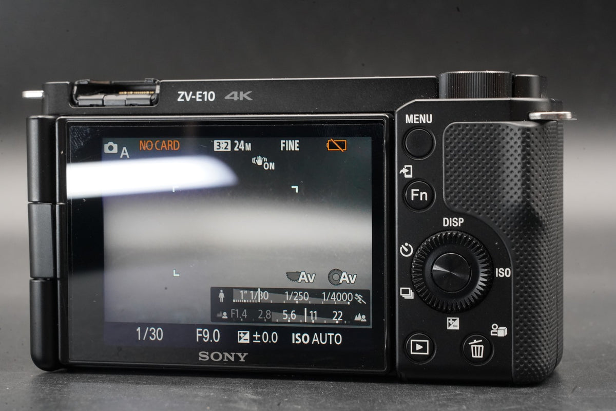 Sony Alpha ZV-E10 Mirrorless Vlog Camera with Lens Black US STOCK #11150 #11750