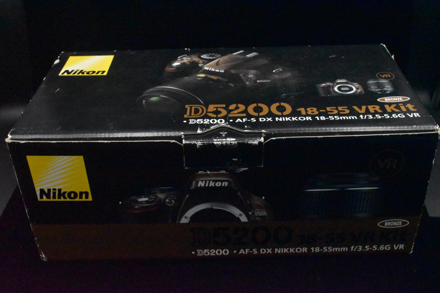 Nikon D5200 DSLR Camera Body with Lens Bronze US Duty Paid 8686