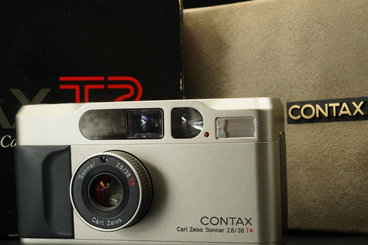 Contax T2 Silver 35mm Point & Shoot Film Camera #12267