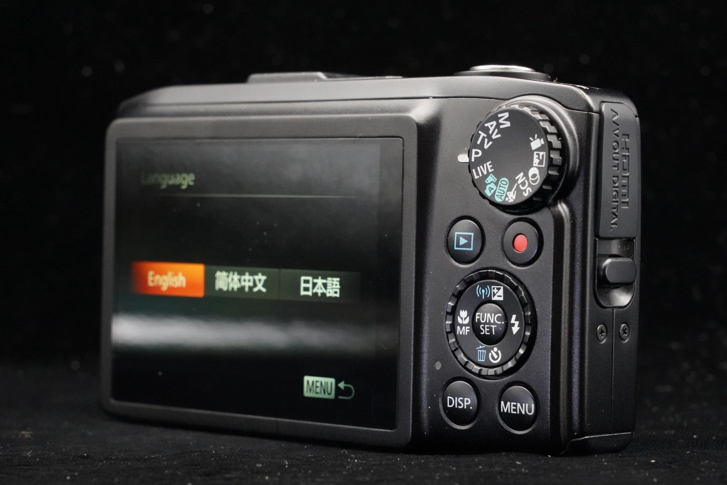 Canon PowerShot SX280 HS Black 12.1MP Digital Camera US STOCK #9507