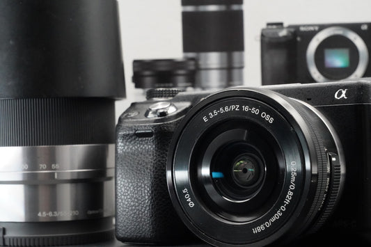 Sony α NEX-6 Digital Camera w/ 16-50mm 55-210mm Lens PZ Lens US STOCK #11056