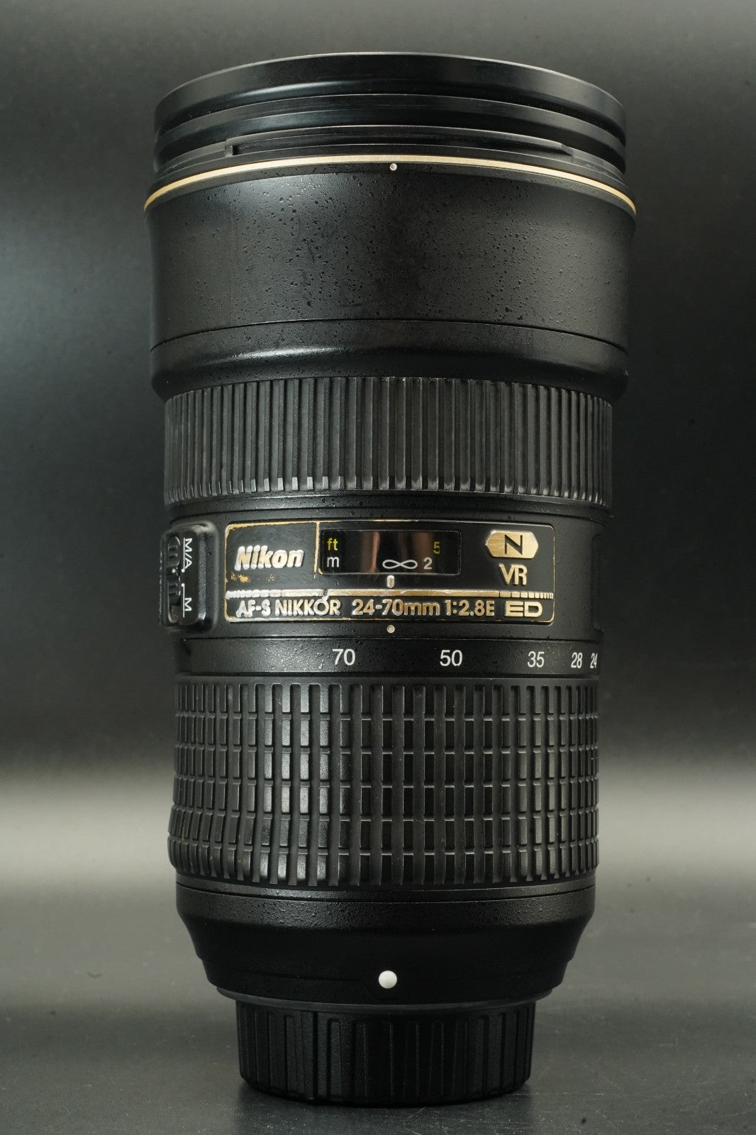 Lente zoom Nikon AF-S AFS Nikkor 24-70 mm f/2,8 E ED VR JAPÓN US STOCK #11514