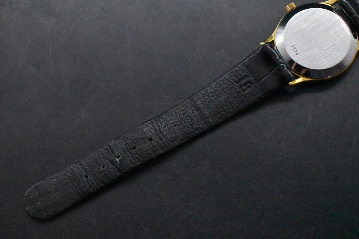 Vintage Omega Constellation Quartz Cal 1330 Gold Men's Watch JAPAN [N MINT] W141