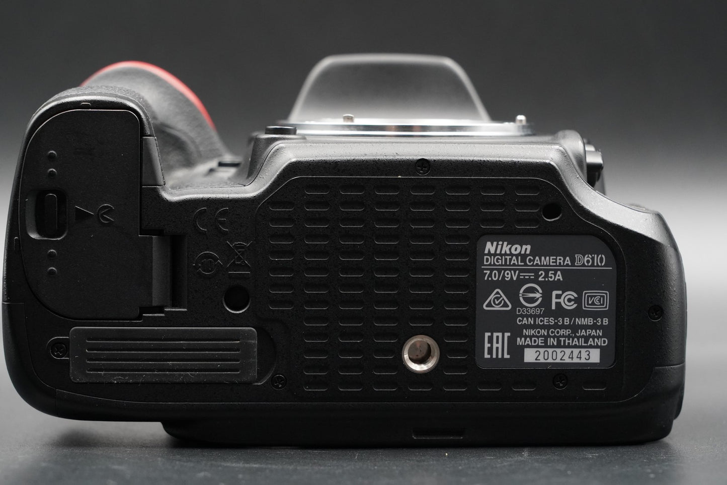 Nikon D610 DSLR Digital SLR Full Frame Camera Used US Duty Paid 10637