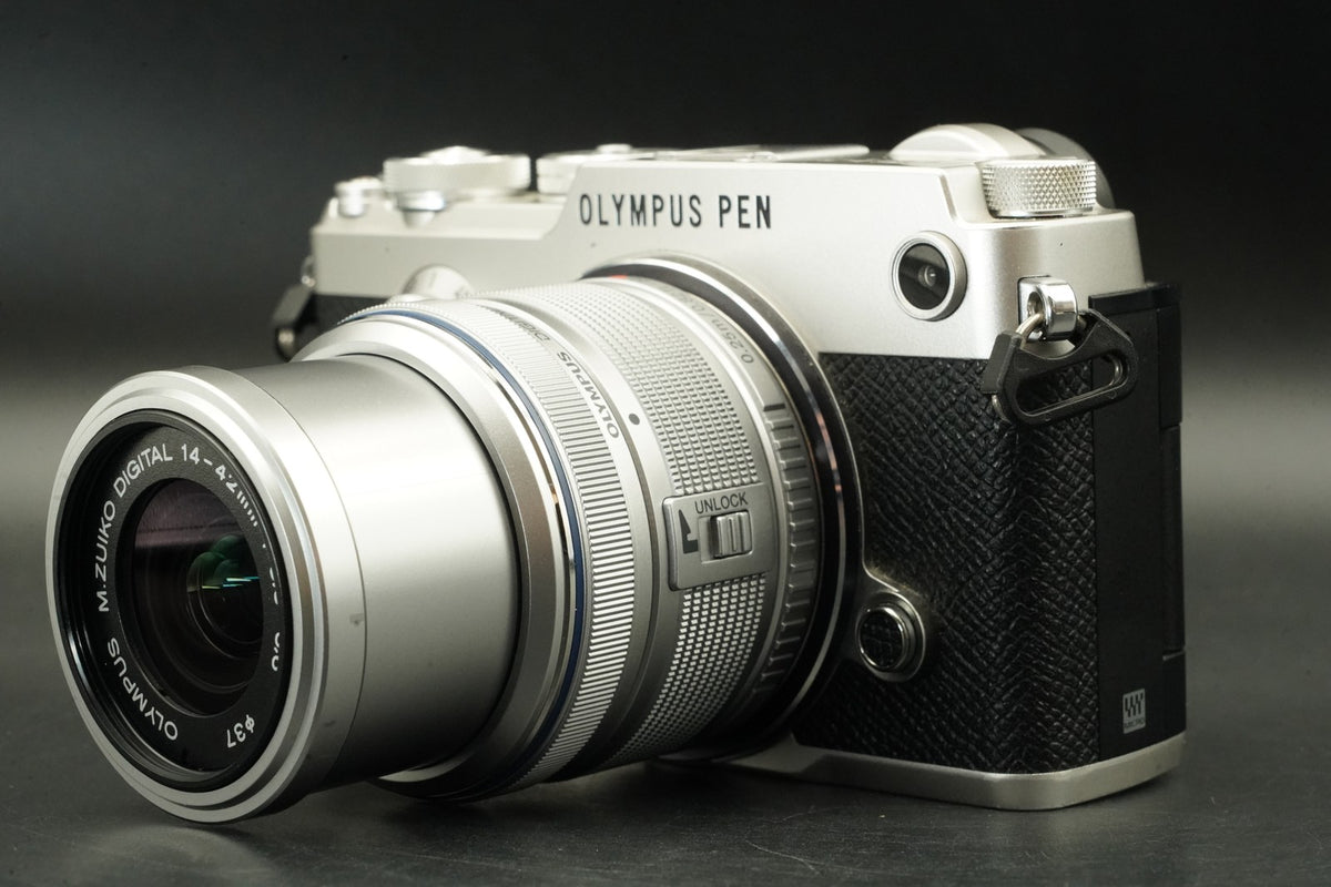 Olympus PEN-F Mirrorless Digital Camera w/ 14-42mm Lens -12441 cut- #12373
