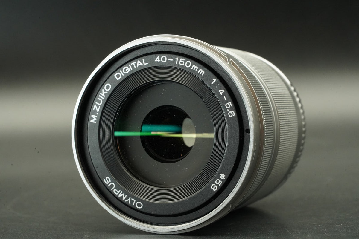 Olympus OM-D E-M10 Mirrorless Camera + 14-42mm 40-150mm -2888 cuts- #11793