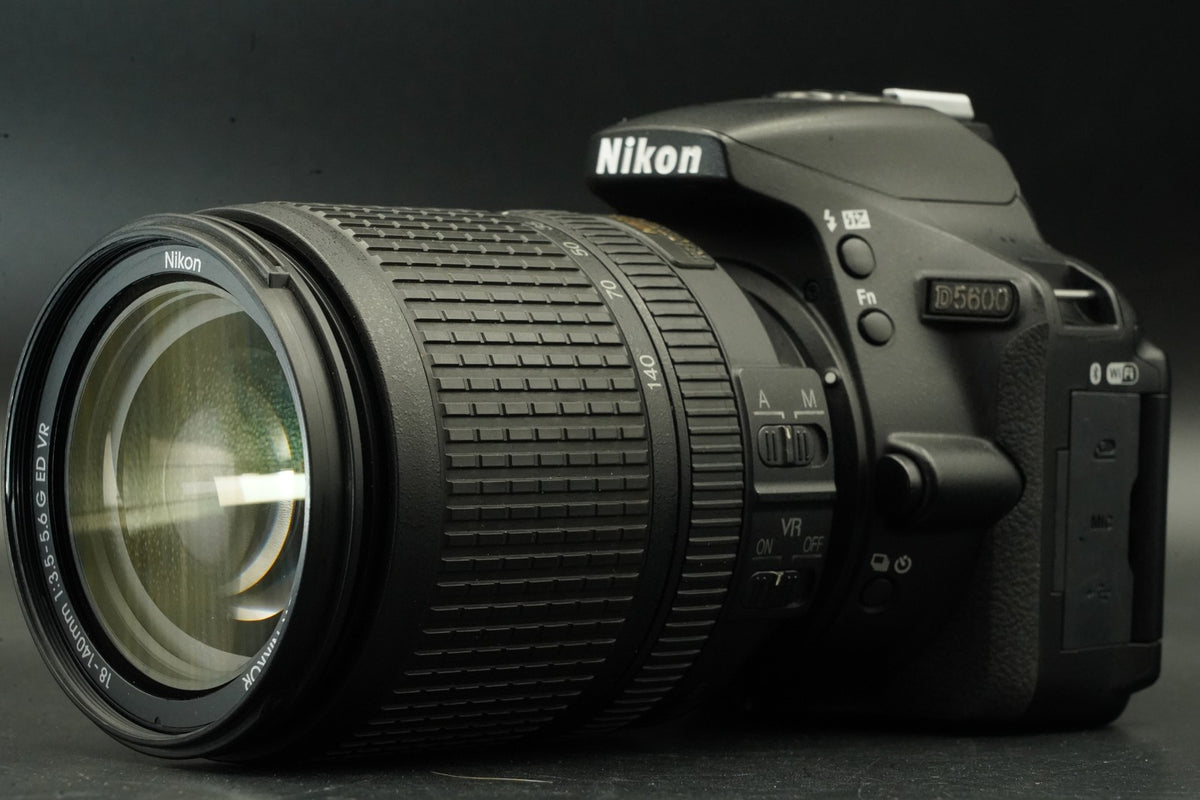 Nikon D5600 DSLR Camera w/ AF-S 18-140mm f/ 3.5-5.6 G ED VR -13671 cuts- #11854
