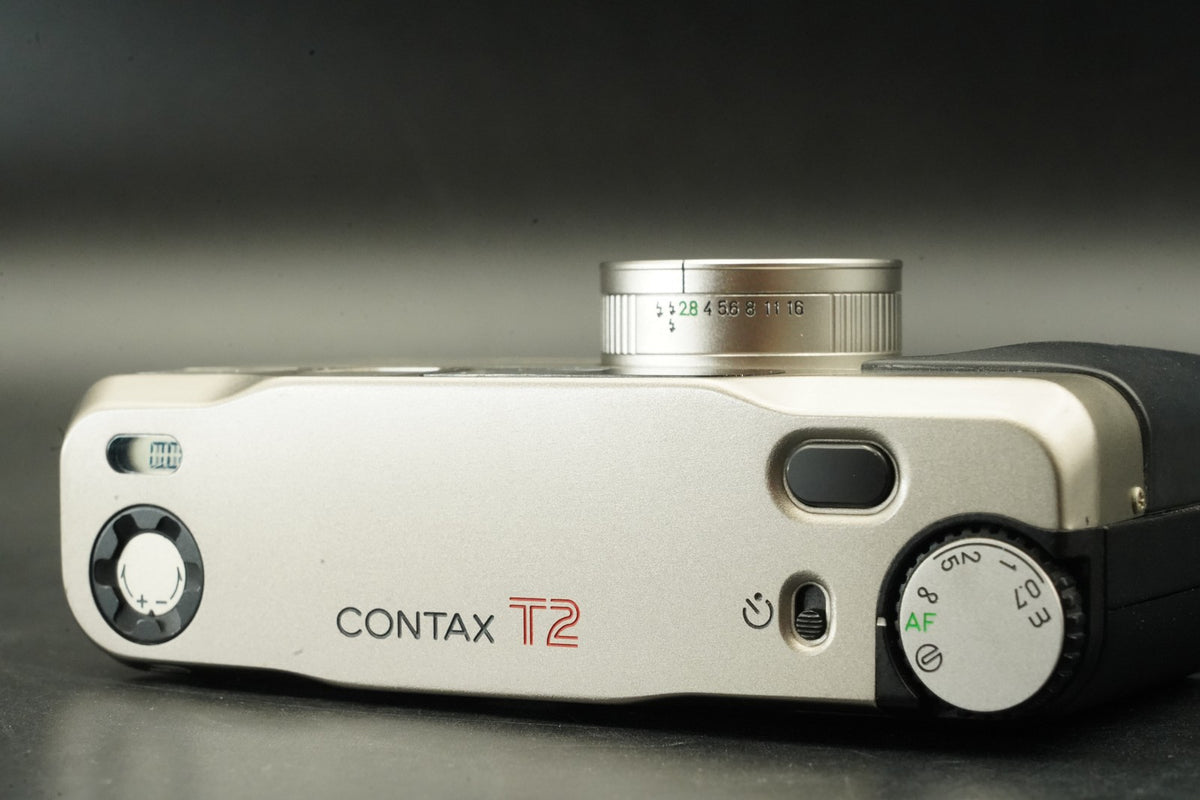 Contax T2 Silver 35mm Point & Shoot Film Camera #12267