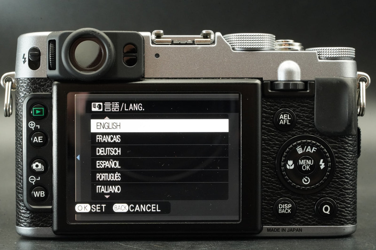 Fujifilm Fuji X Series X20 12.0MP Digital Camera Silver #11958